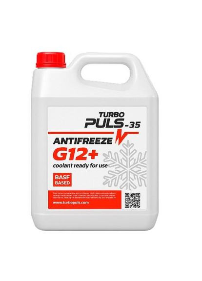 Антифриз -30°C Super G12+ красный 4л 4823110403570 Turbo Puls (366222347)