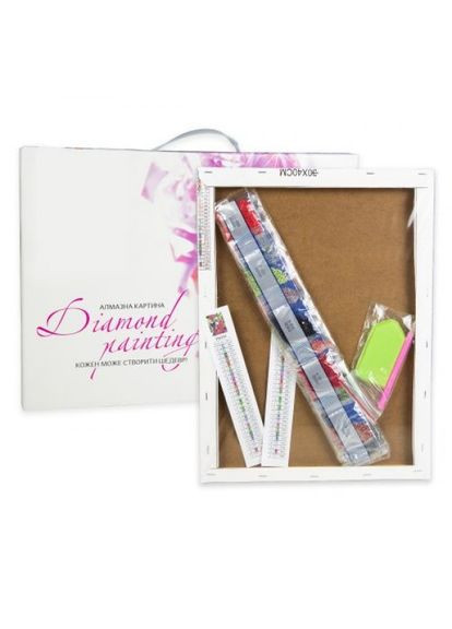 Алмазна мозаїка "Сочні ягоди та фрукти" 30х40 см Strateg (323210435)