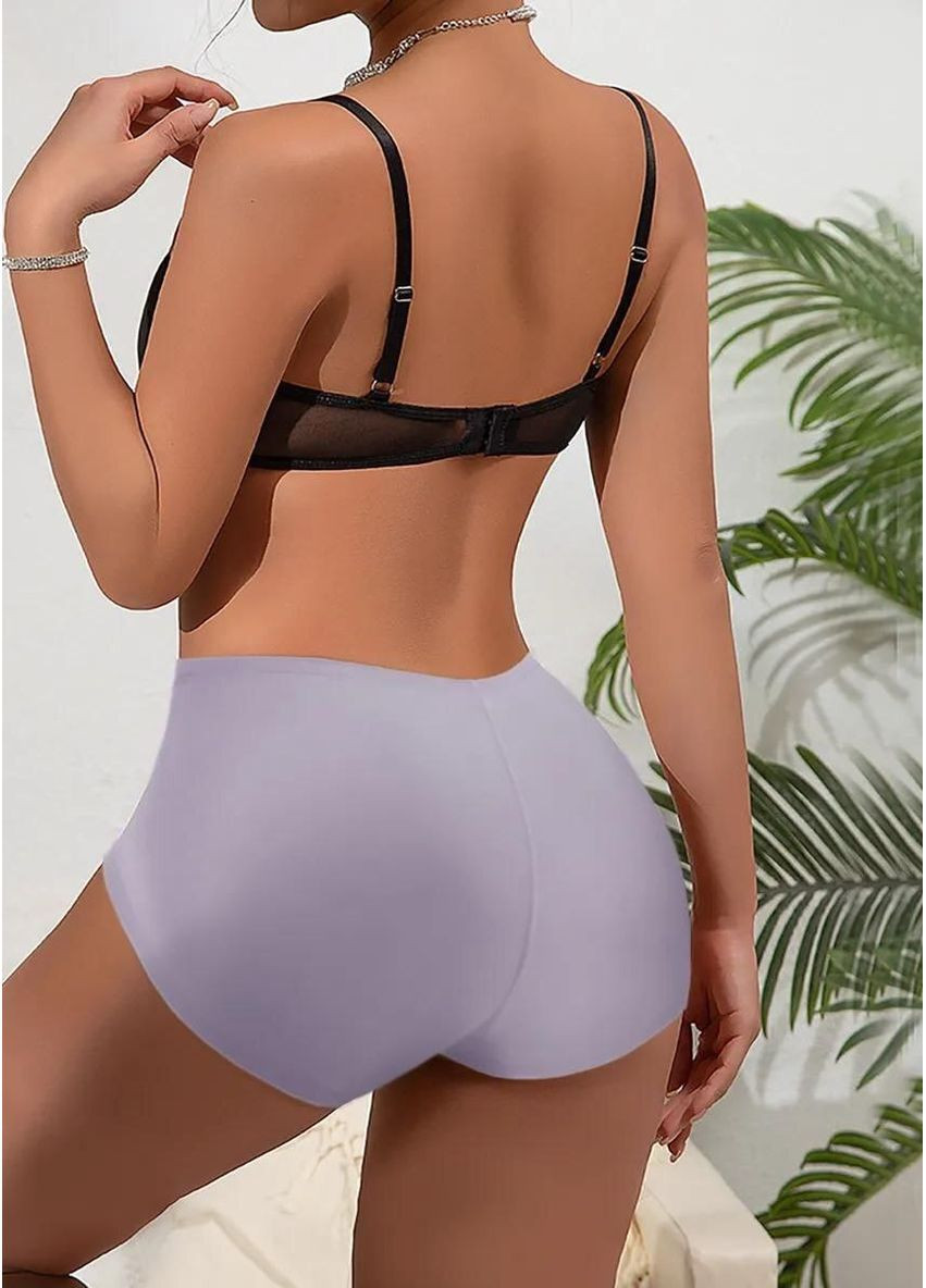 Жіночі безшовні боксерки трусики шорти універсальний набір з 3 шт дихаюча нижня білизна труси без швів з лазерною обробкою Cindylove (370677376)