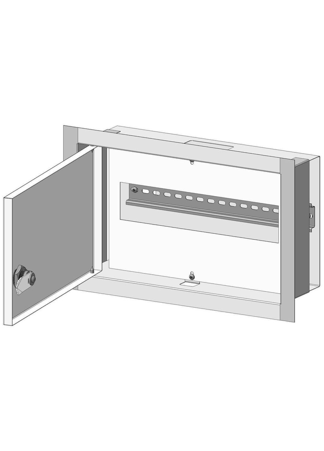 Корпус встроенный металлический ЩО-12В Стандарт IP31 Билмакс BILMAX (346087045)