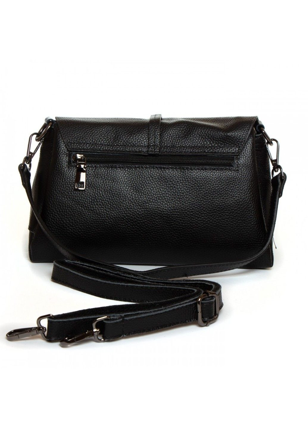 Жіноча шкіряна сумка 99104 black Alex Rai (282557292)