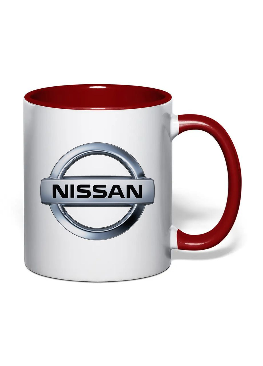Чашка з друком "Nissan" 330 мл ( ) (32859) No Brand (365814575)