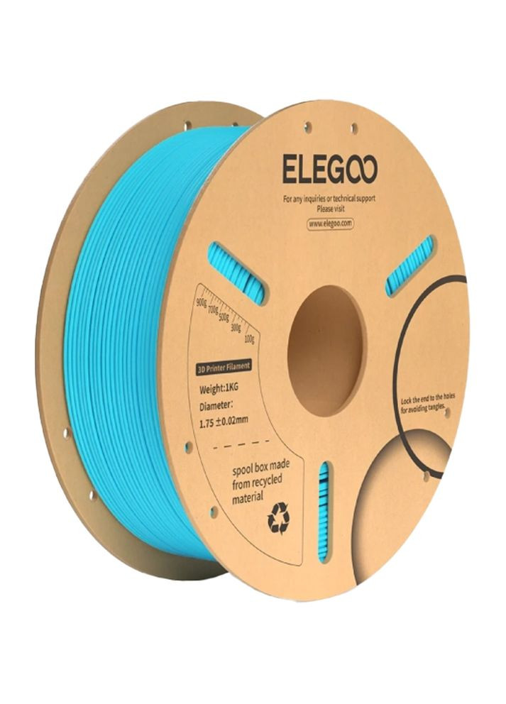 Пластик для 3D принтера PLA Plus Filament 1кг 1.75мм Sky blue (50.203.0161) Elegoo (337311269)