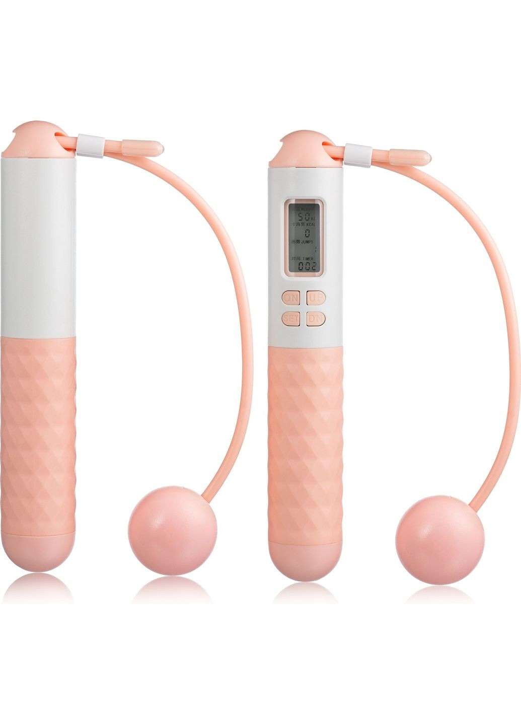 Розумна скакалка Double Jump Pro 2в1 з лічильником Gymtek (367959927)