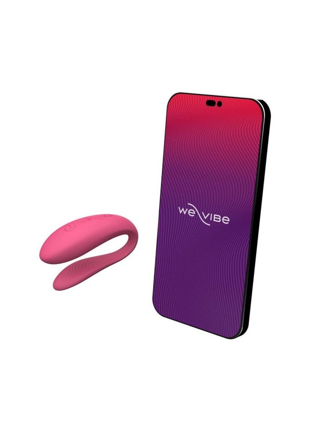 Иновационный вибратор для пар Sync Lite, управляемый через приложение — розовый We-Vibe (289783262)