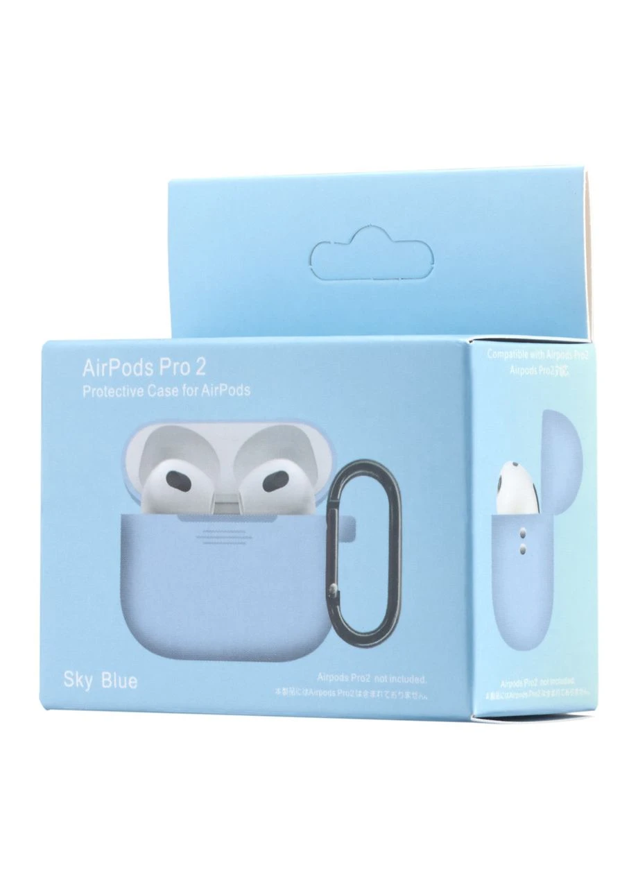 Чохол Silicone 1,2mm for Sky синій Case AirPods Pro 2 (389238596)