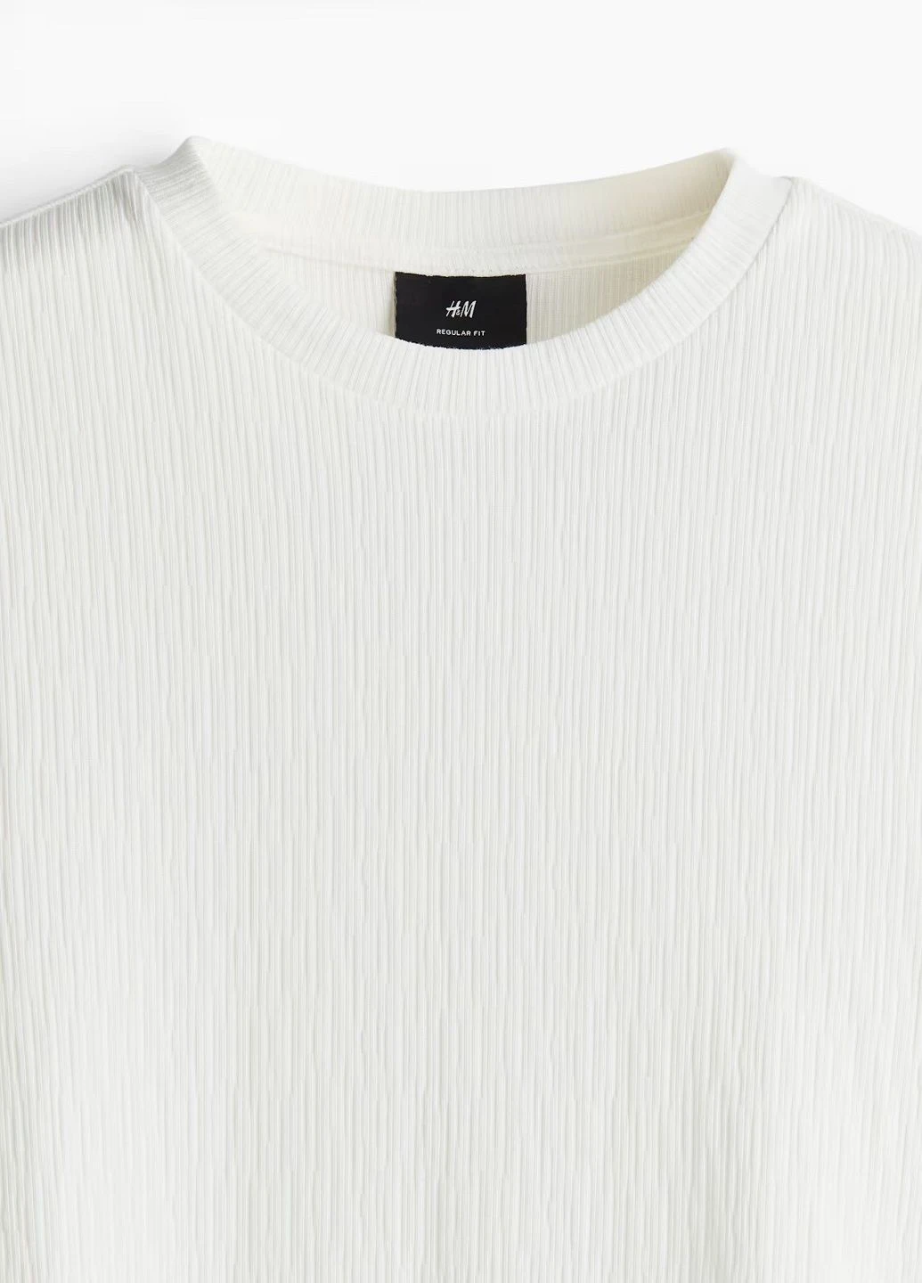 Белая футболка H&M