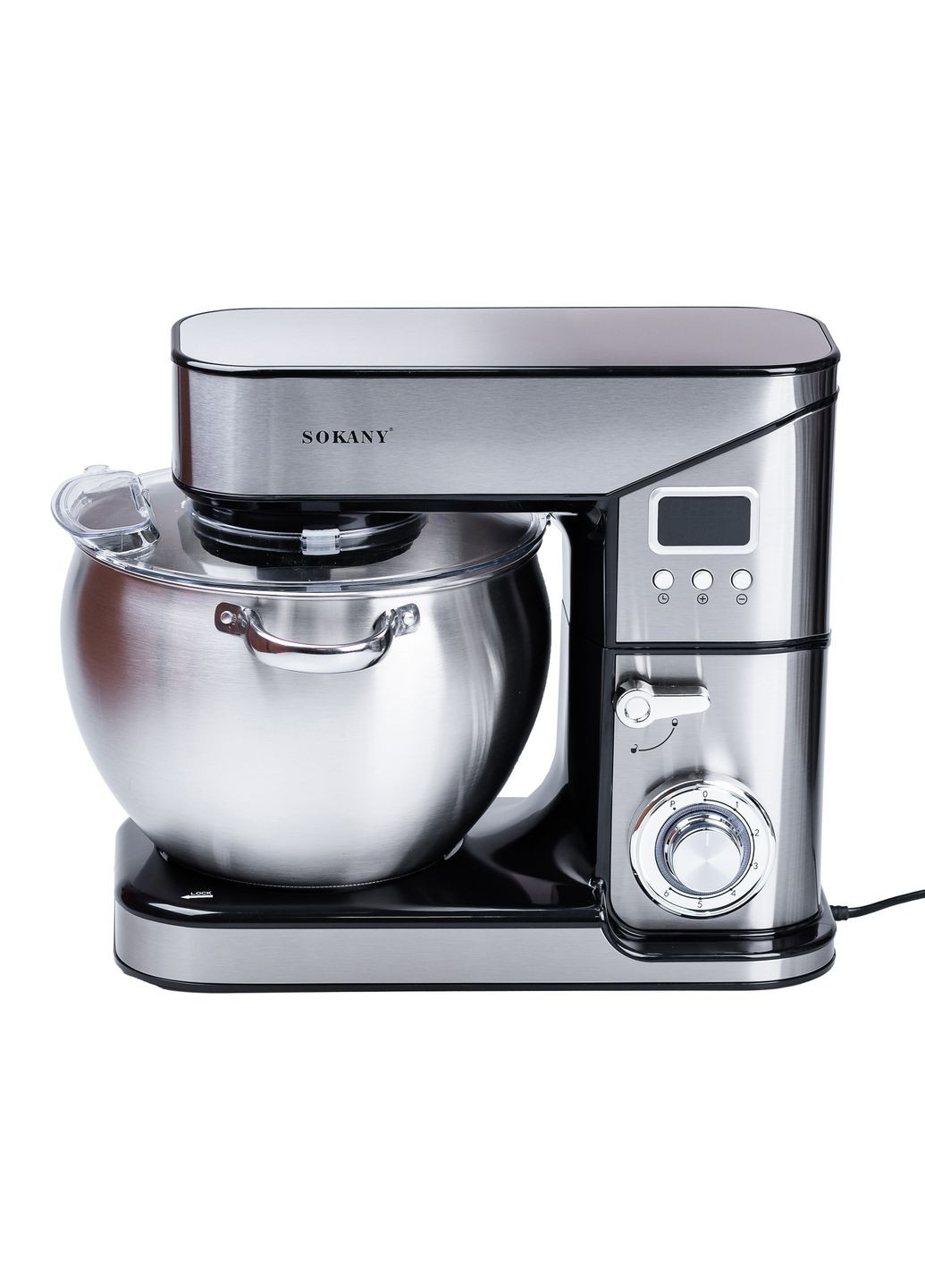 Миксер планетарный SC-623E с чашей из нержавеющей стали на 10 л. Sokany (361678139)