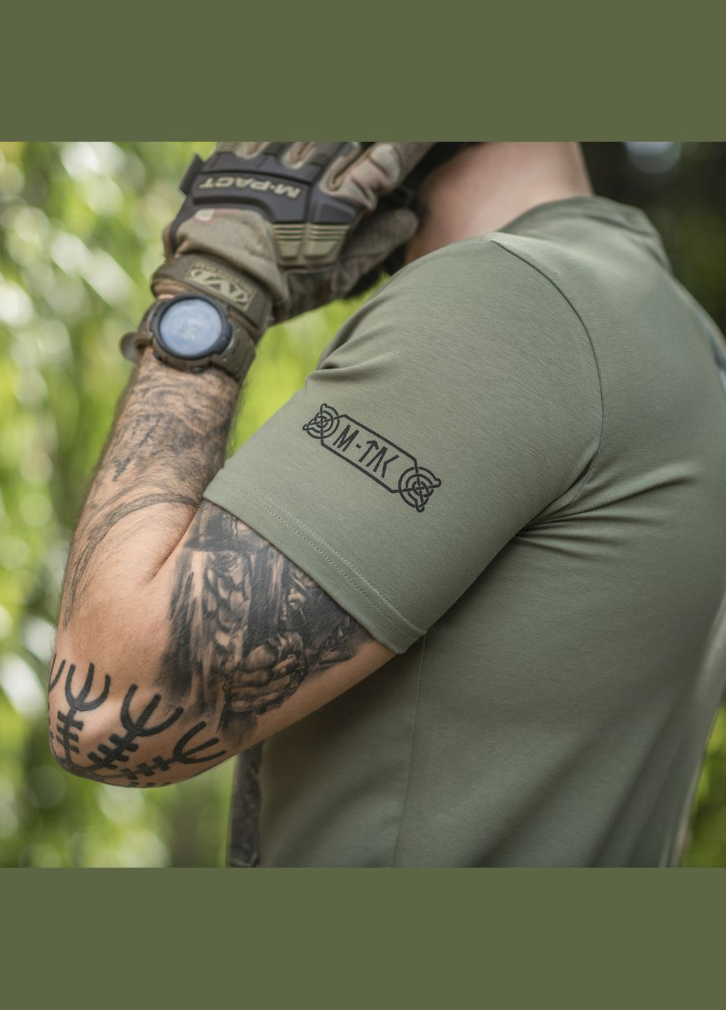Футболка Odin Light Olive () M-TAC (303411158)