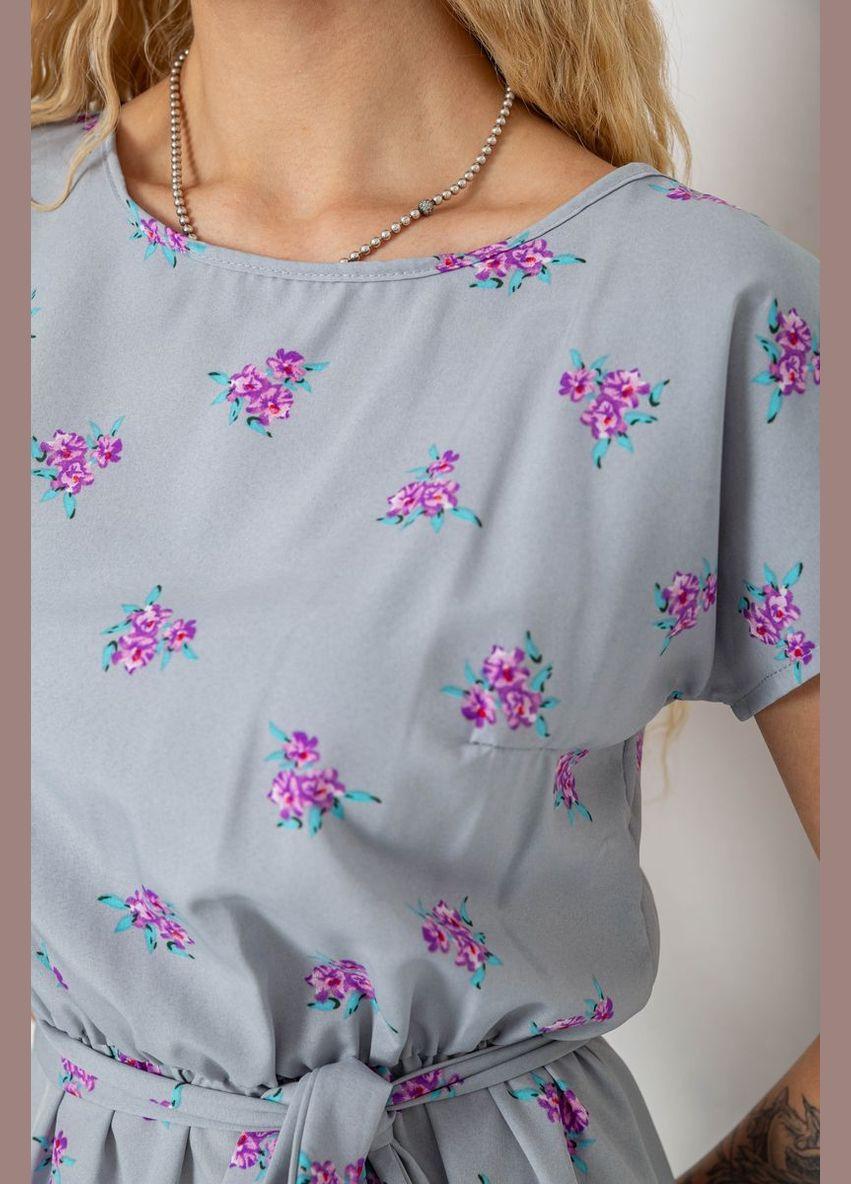 Синя повсякденний сукня рисунок Sport Line з малюнком