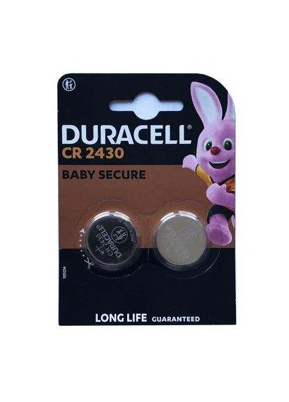 Батарейка 2430 blister 2 (2/20) (АРТ1988) Duracell (370613233)