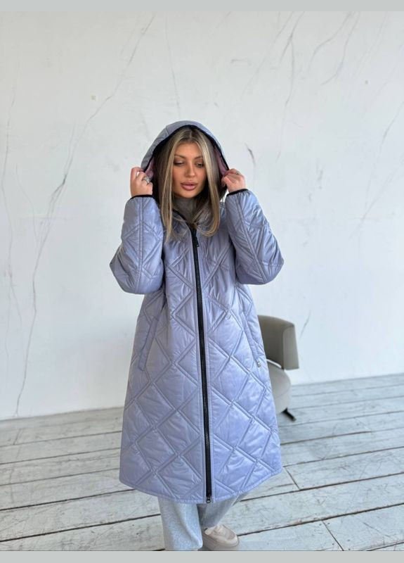 Сіре демісезонне Пальто Тутті оверсайз Mirage