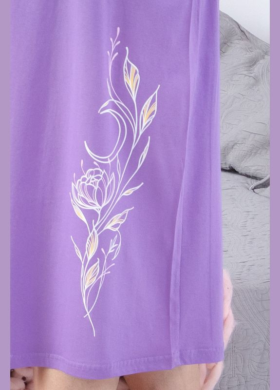 Фиолетовая домашний рубашка Носи своє