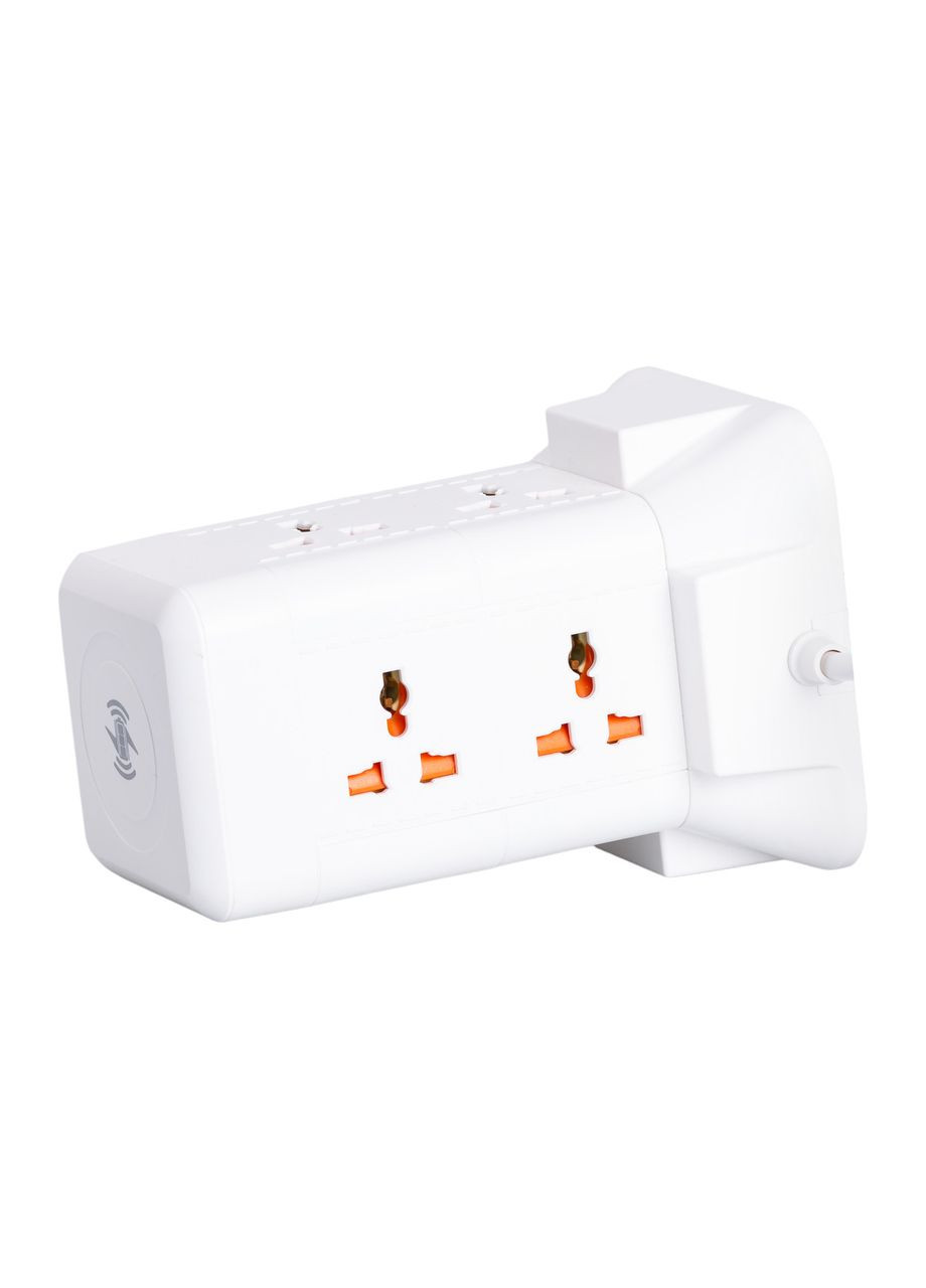 Мережевий фільтр подовжувач 2,8 м з 6 розетками 2 USB та Type-C бездротова зарядка для дому та офісу ProDobro (364192951)