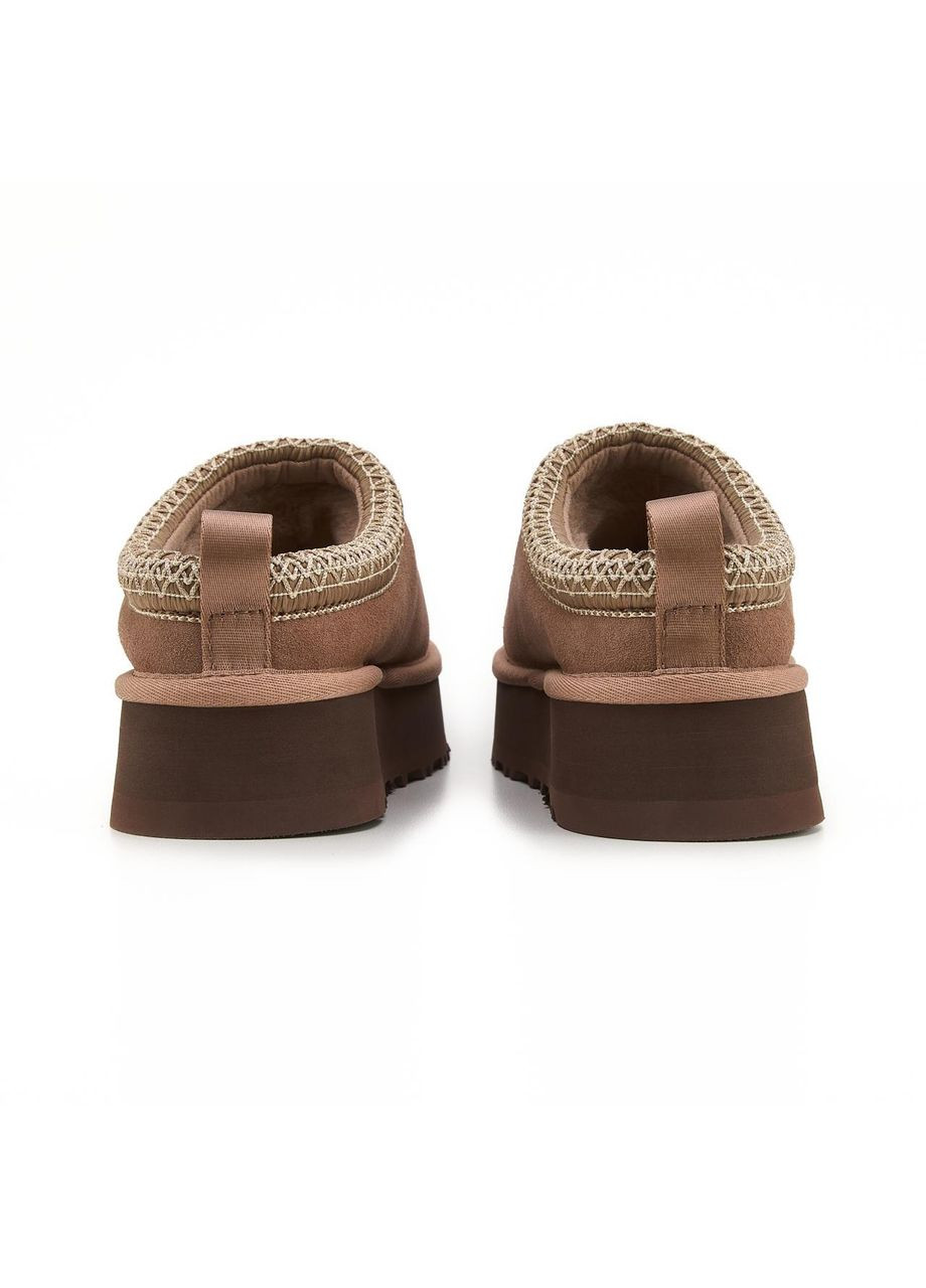 Жіночі зимові уггі Ugg Tasman Platform Light Brown коричневі No Brand коричневі зими (369156520)