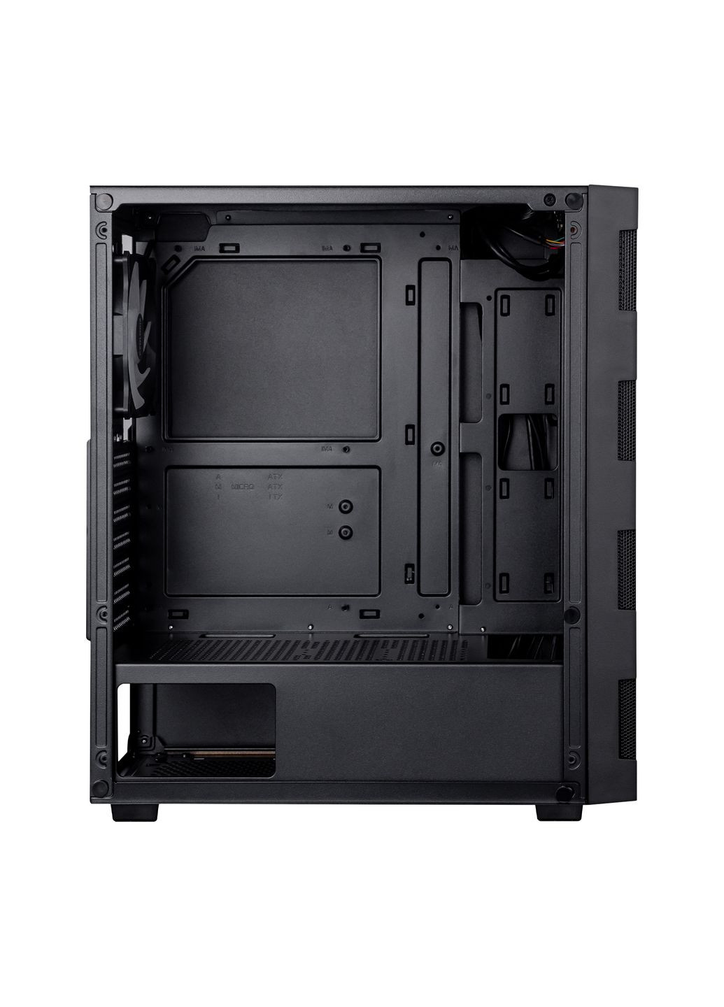 Корпус E115 Tempered Glass&Mesh Black Prologix (314834330)