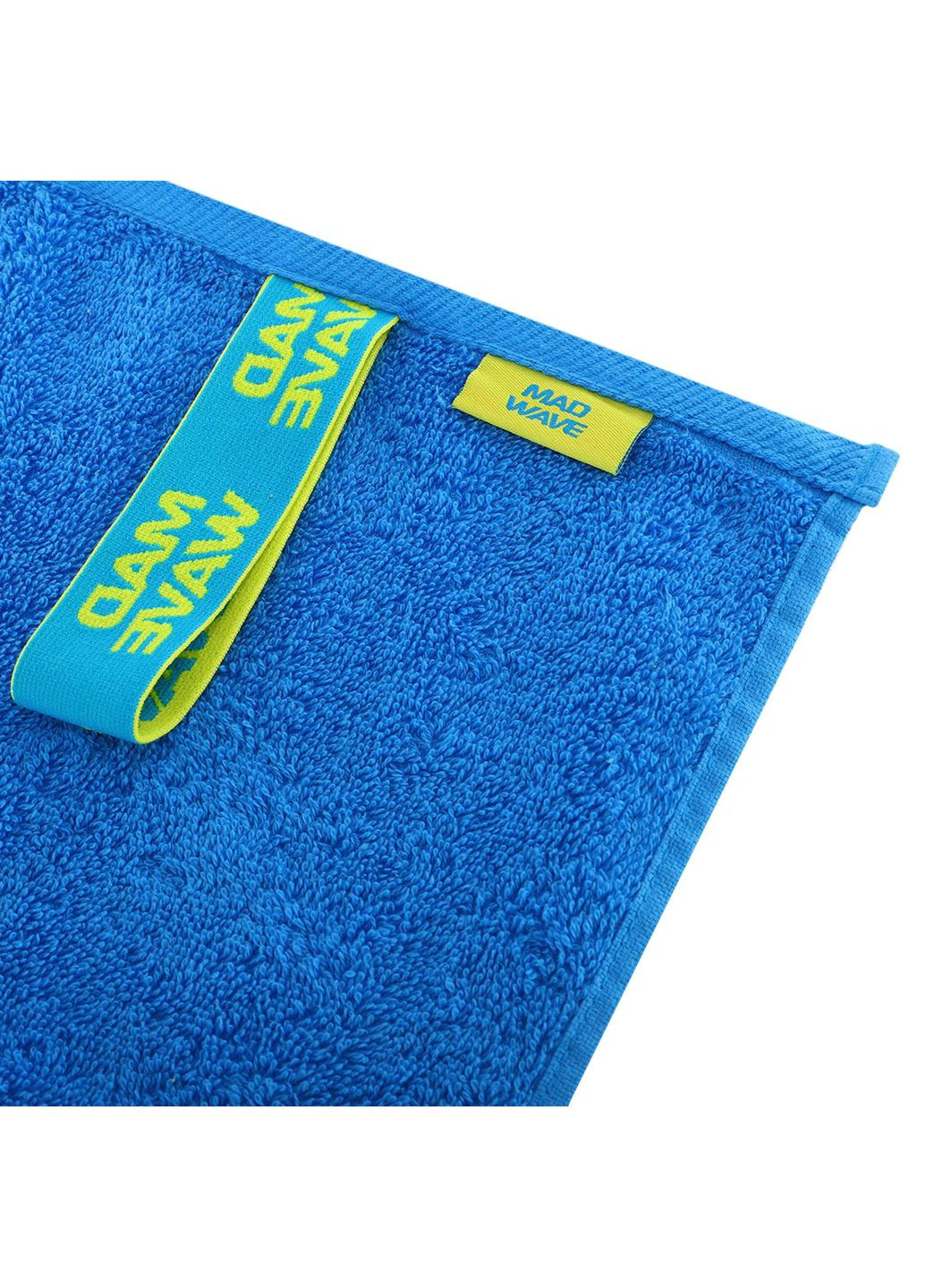 Полотенце спортивное MadWave COTTON SOFT TERRY M0762011 (хлопок, р-р 100х50см, цвет) planeta-sport синий