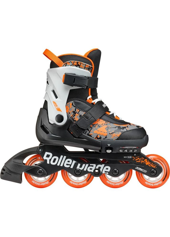 Детские ролики Microblade SL Черно-Оранжевый Rollerblade (365308770)
