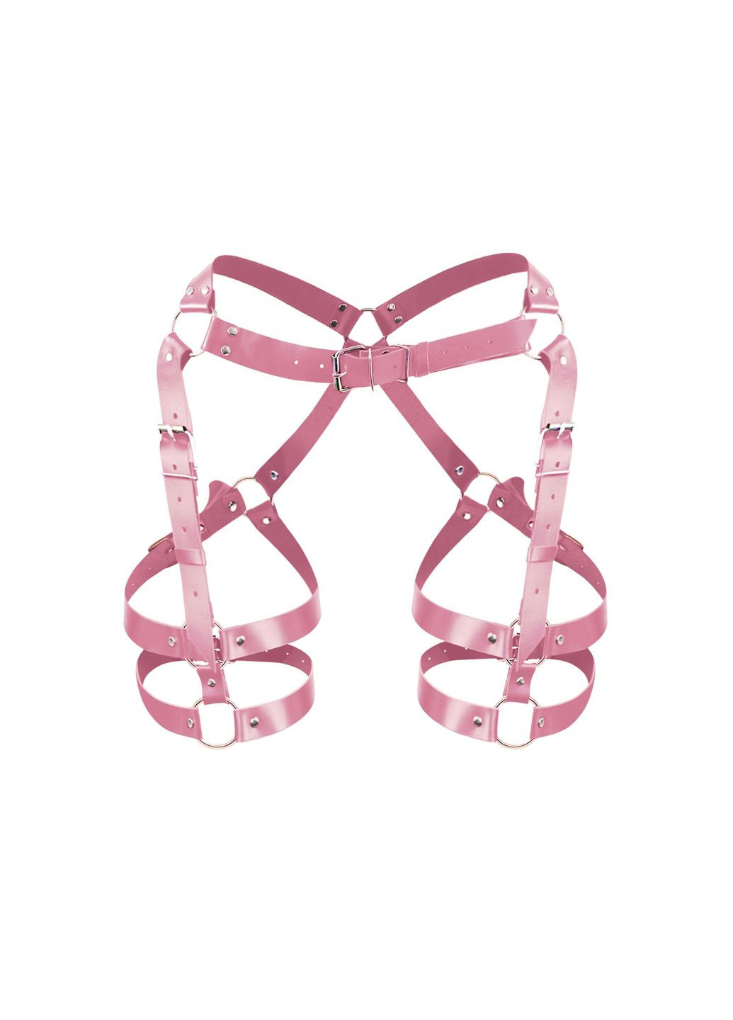 Гартери Claire, натуральна шкіра, розмір XS-M, CherryLove Art of Sex (282959140)