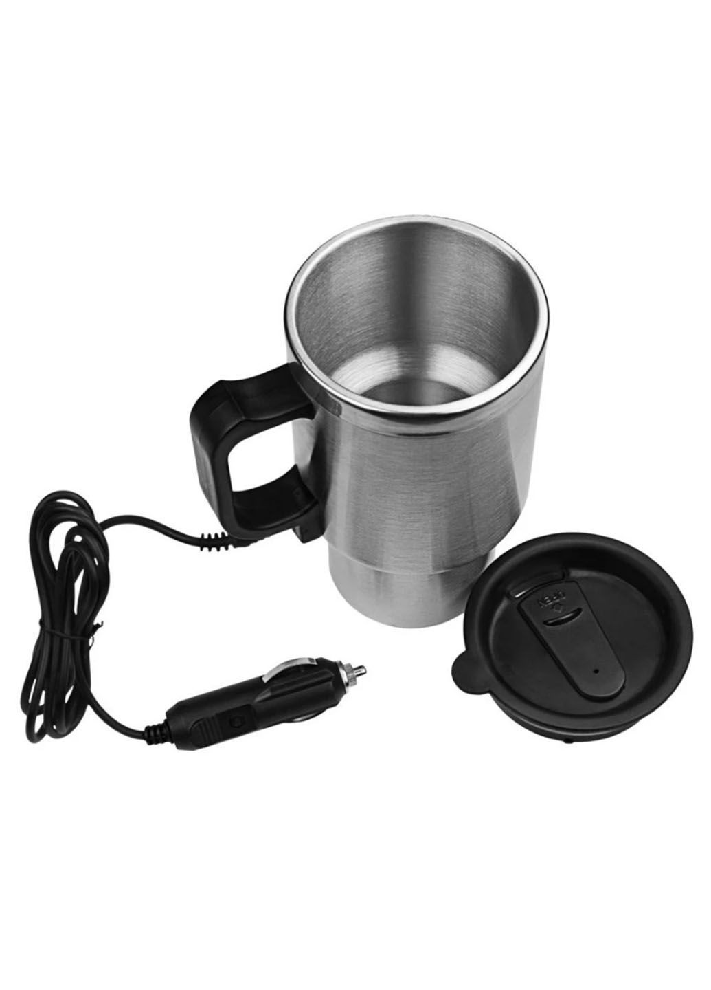 Термокружка автомобільна з підігрівом Mug з нержавіючої сталі 450 мл Electric (315857332)