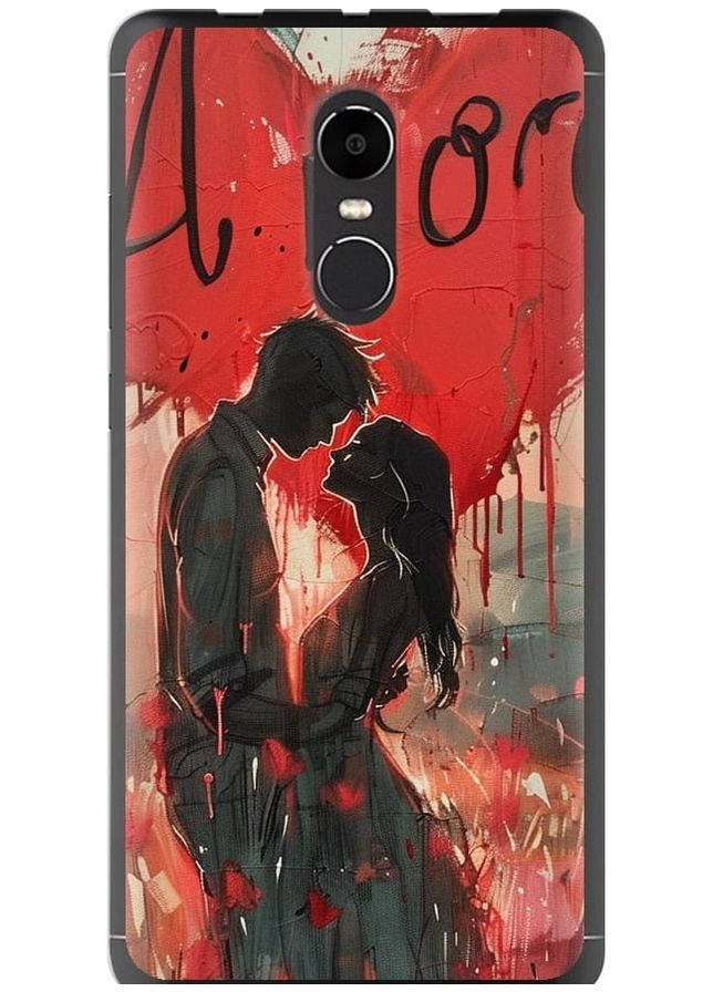 2D пластиковый чехол 'Amore' для Endorphone Xiaomi Redmi Note 4X (285706898)