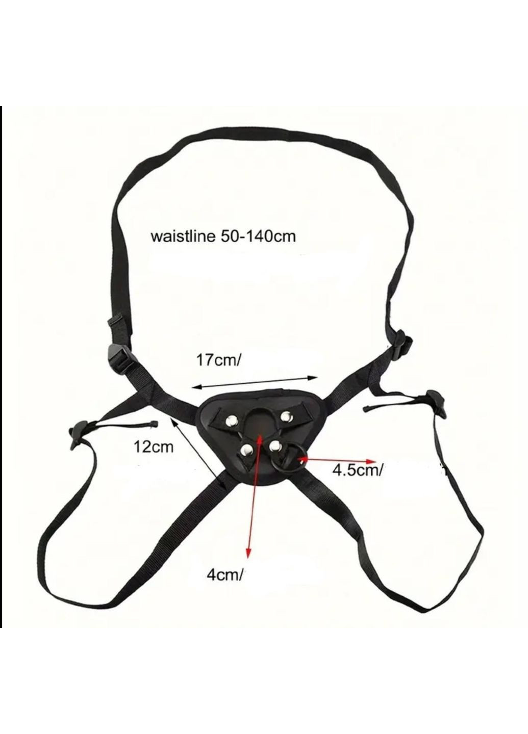 Страпон із трусиками силіконовий L (22см) No Brand (360899192)