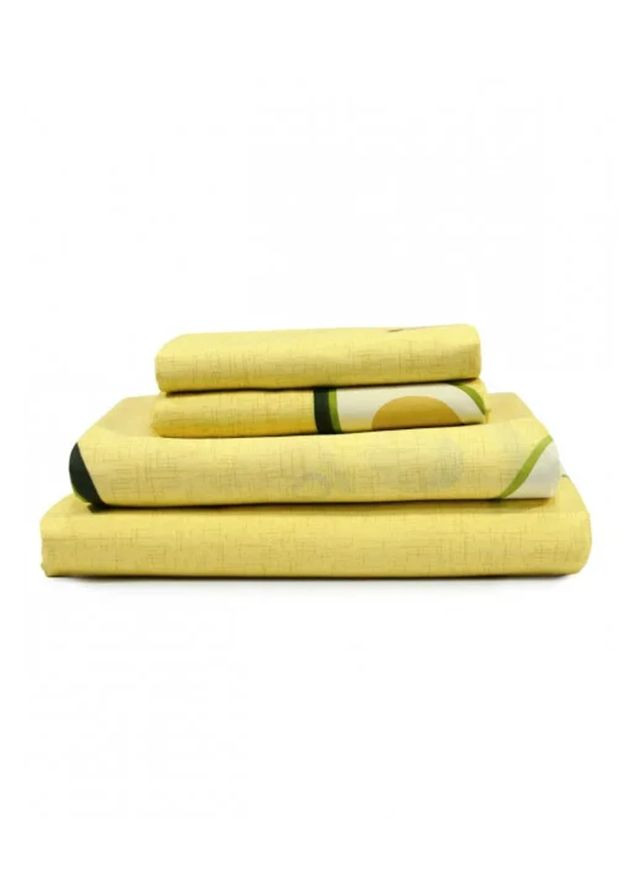 Комплект постельного белья цвет желтый ЦБ-00179384 Viluta (282925078)