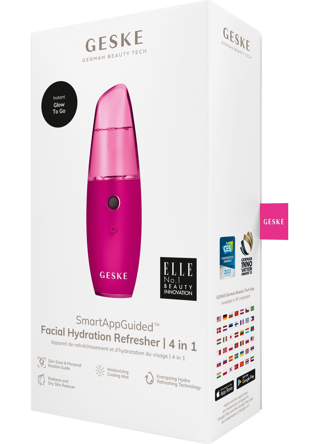 Зволожувач для шкіри обличчя Facial Hydration Refresher 4 in 1 magenta GESKE (341526222)