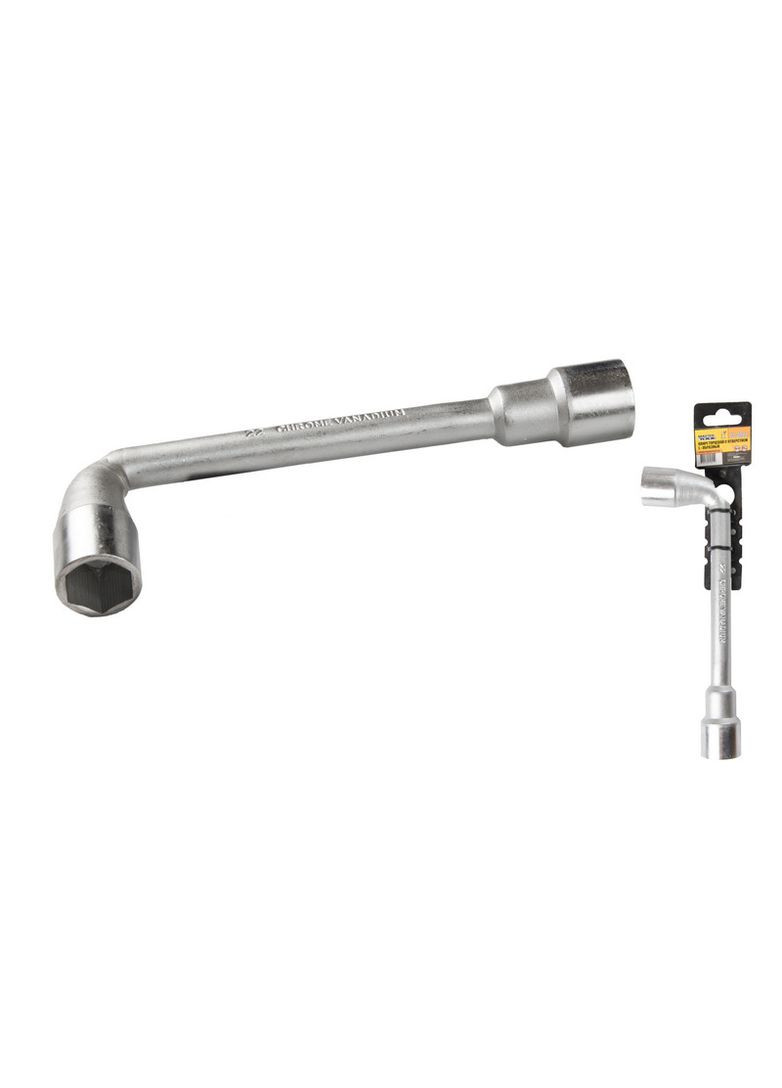 Ключ торцевой с отверстием L-образный 22 мм CRV 73-4022 Mastertool (364121192)