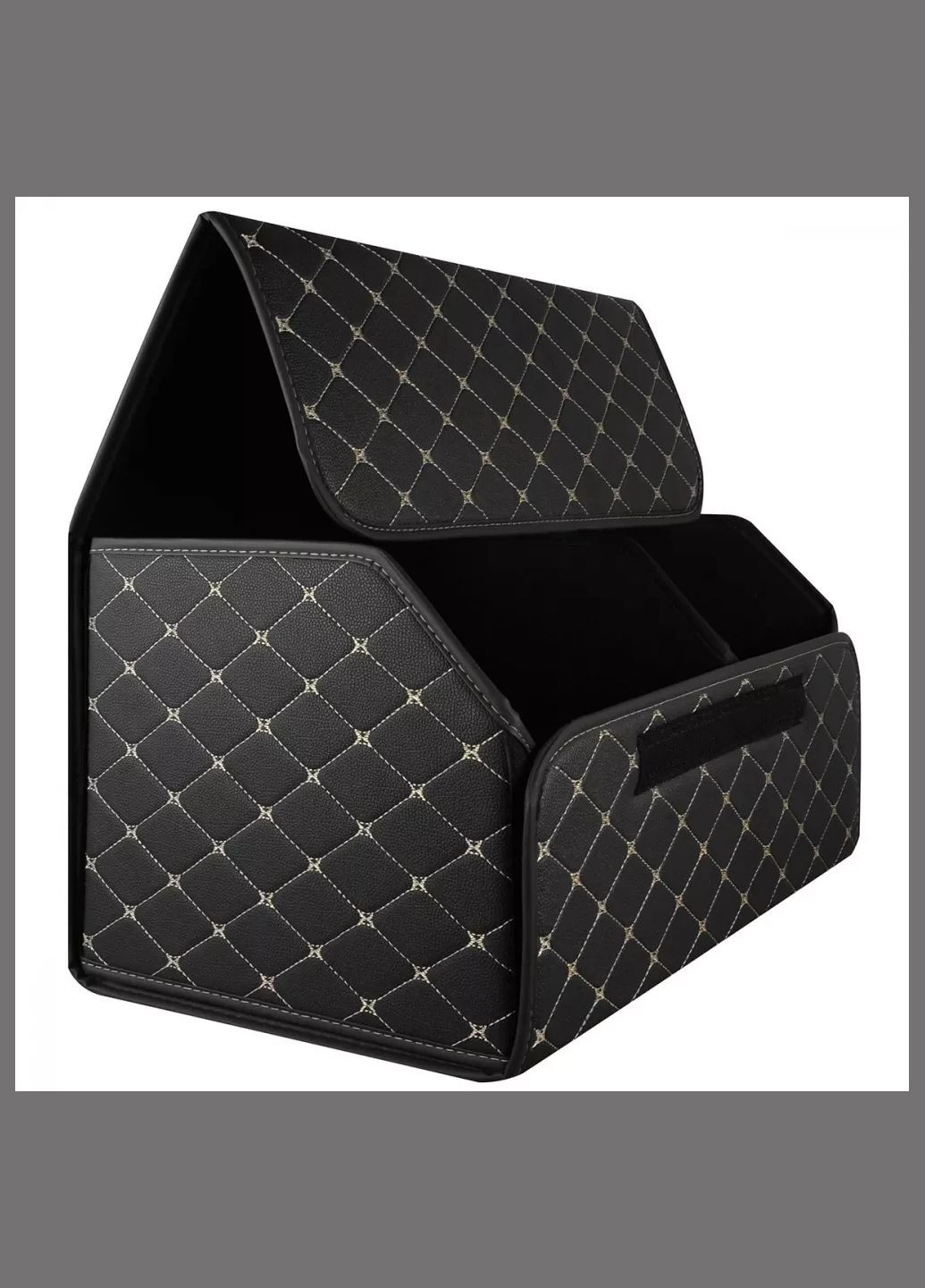 Органайзер в багажник автомобиля 54см*30см*30см Black Beige No Brand (304254310)