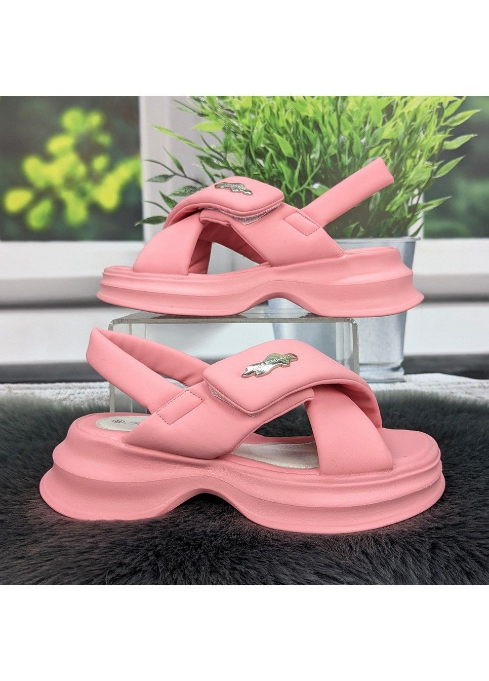 Розовые босоножки сандалии детские для девочки Tom.M