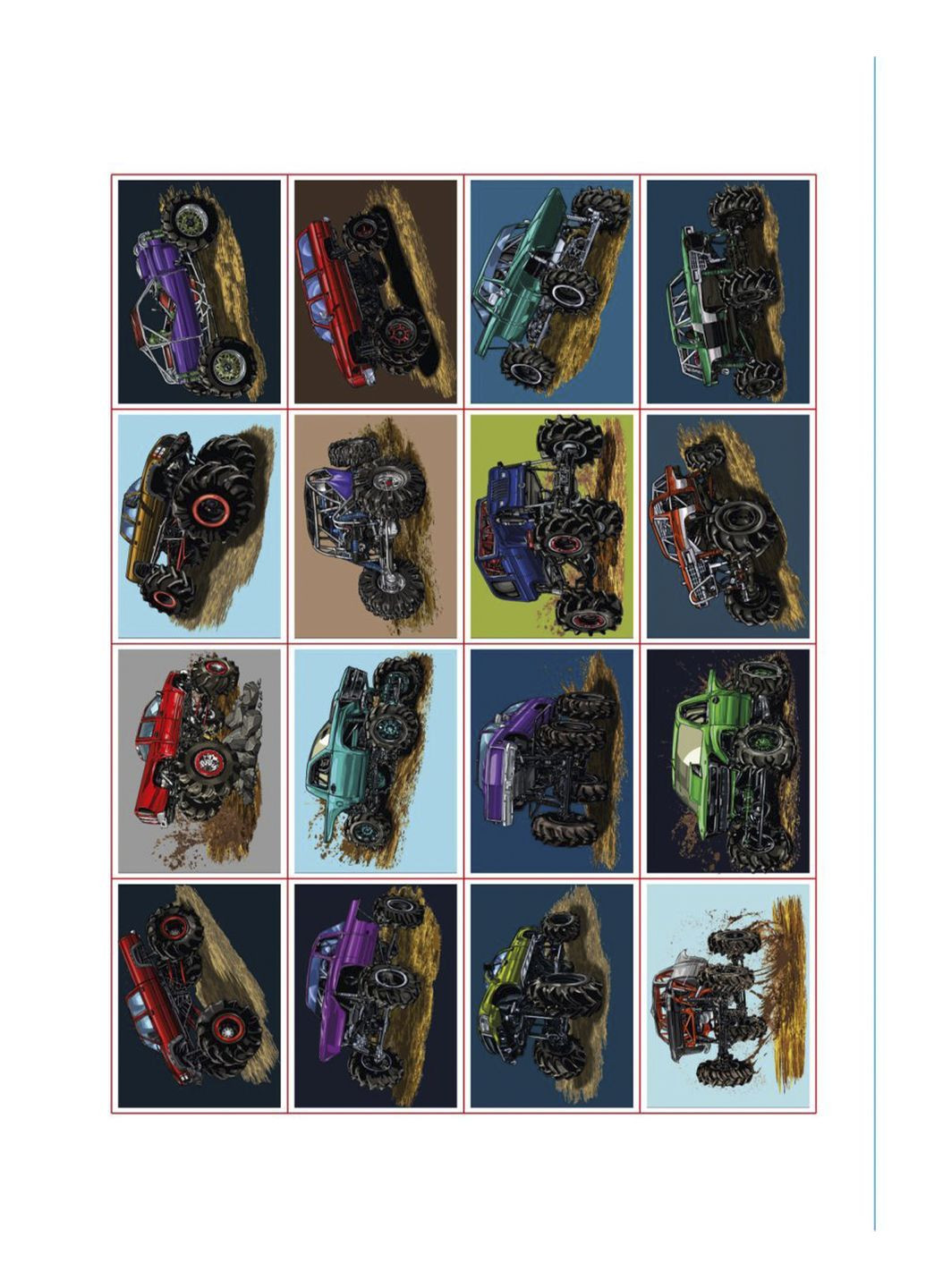 Розмальовка зі стікерами «Позашляховик» колір різнокольоровий ЦБ-00285863 Ідейка (362083627)