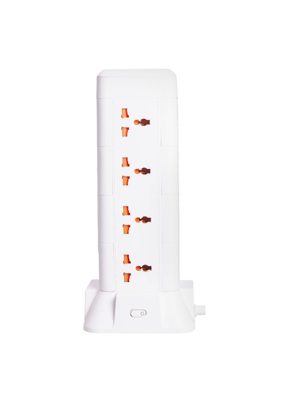 Мережевий фільтр подовжувач 4.8 м з лампою на 12 універсальних розеток з 2 USB 1 Type-C бездротова зарядка HP-5-11MF Yiwu (370707353)