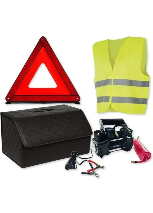 Набір автомобіліста Компресор 85л/хв зі Знаком ЄВРО Poputchik (366669912)