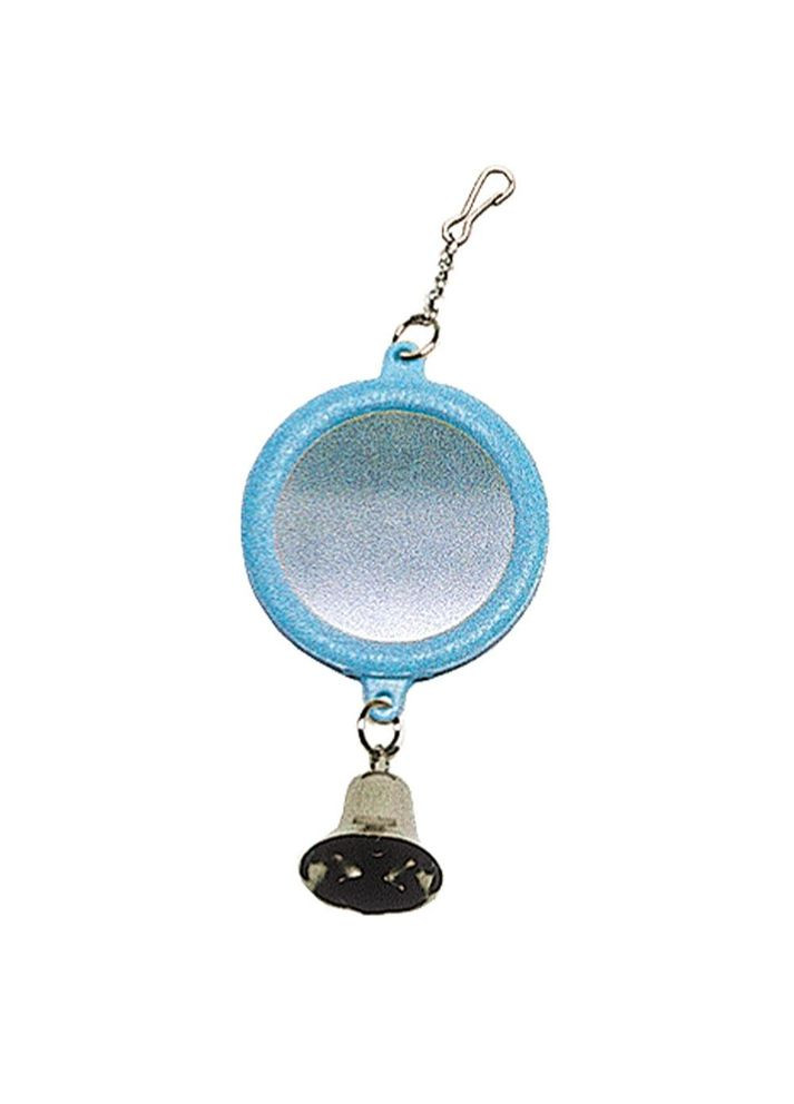 Игрушка для птиц TATRAPET зеркало с колокольчиком, 14 см (*) Dodo (363254405)