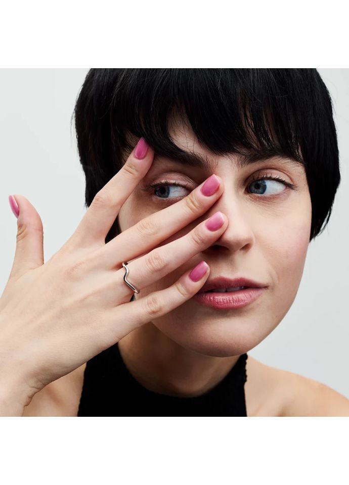 Серебряное кольцо Пандора Волна 193095C00 Kabluchka (355346545)