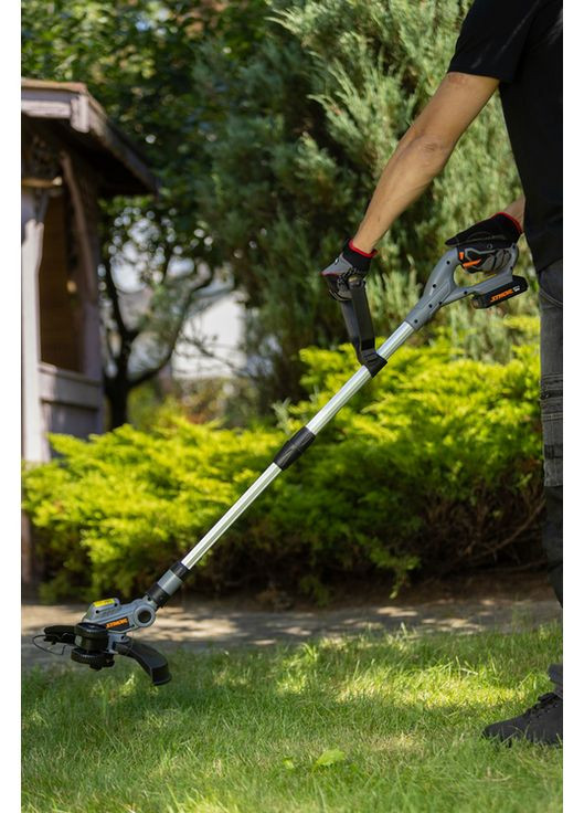 Тример акумуляторний: Li-Ion 20 В шир покосу- 25 см, жилка Ø=1.2 мм (БЕЗ АКУМУЛЯТОРА) 78180 Sthor (365330266)