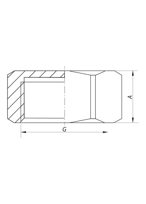 Заглушка 1/2" В KF.P06F (KF0007) KOER (322004373)