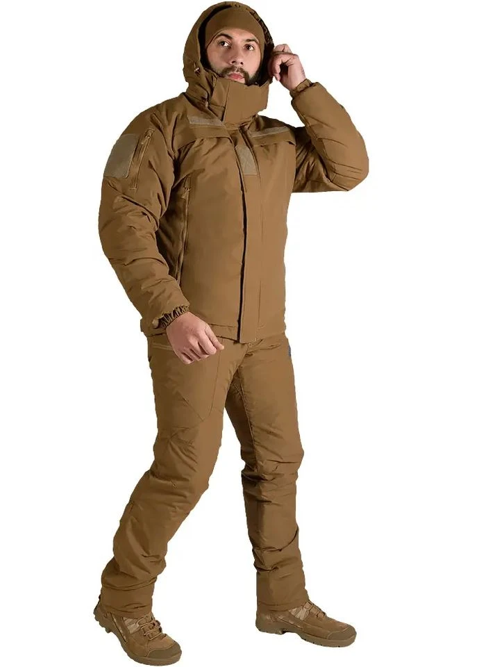 Койот демісезонна куртка patrol ystem 3.0 nylon taslan coyote Camotec