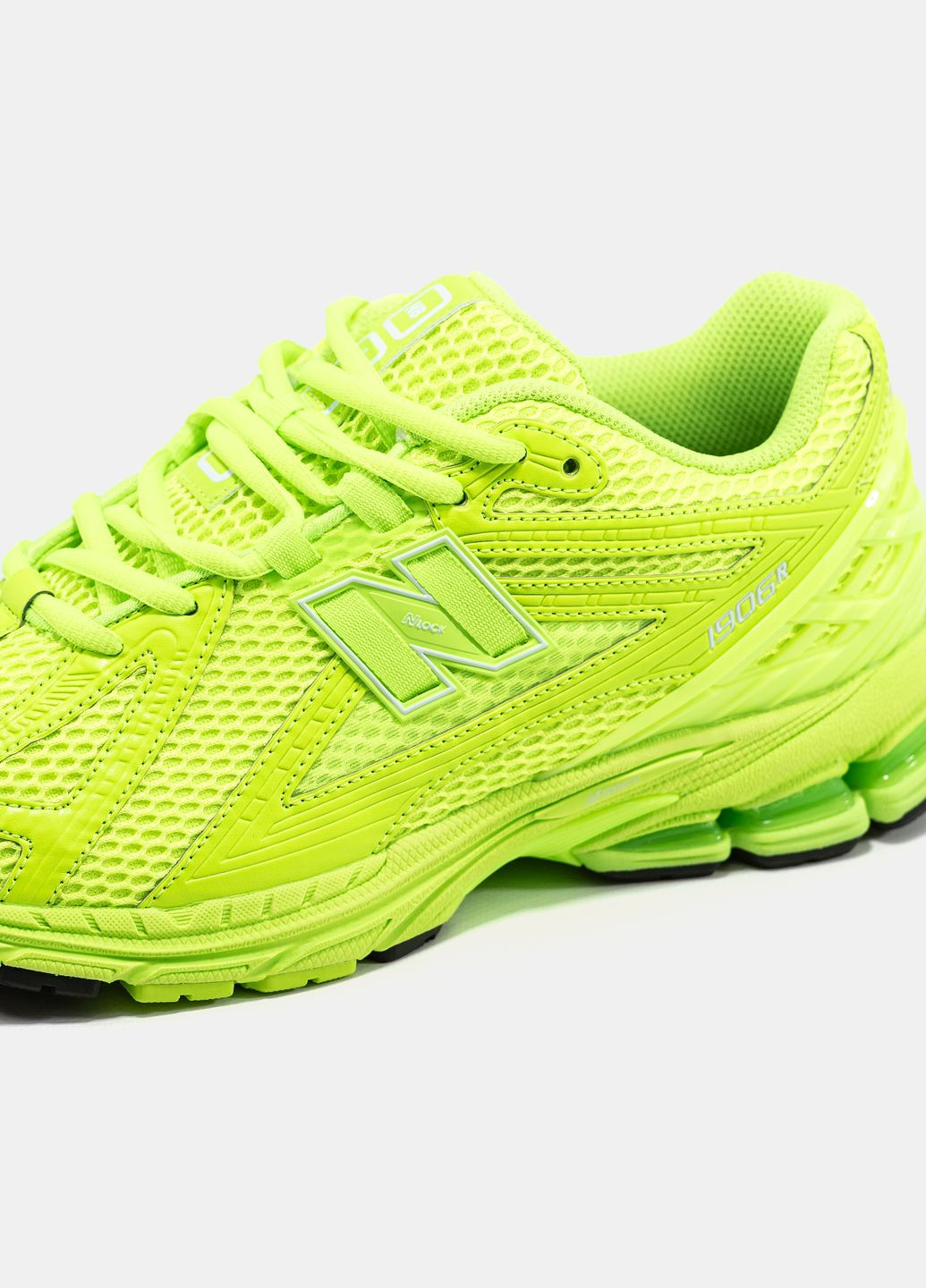 Кроссовки женские и мужские New Balance 1906 Neon Green | Нью Баланс 1906 зеленые No Brand зелёные демисезоны (335013415)