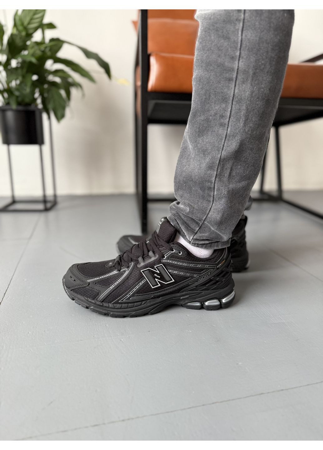 Чорні Осінні кросівки чоловічі new balance 1906r black white cordura нью беланс 1906r No Brand