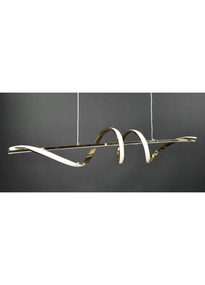 Люстра светодиодная подвесная LED светильник для квартиры на потолок лэд 27430 Золото 30-100х20х100 см. Sunnysky (324395736)