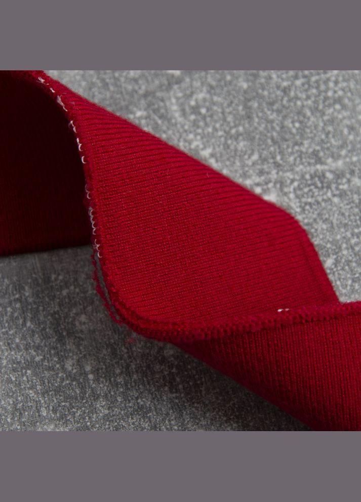 Манжет трикотажний довяз для рукавів та коміру 5,5 см гранат IDEIA (275869578)