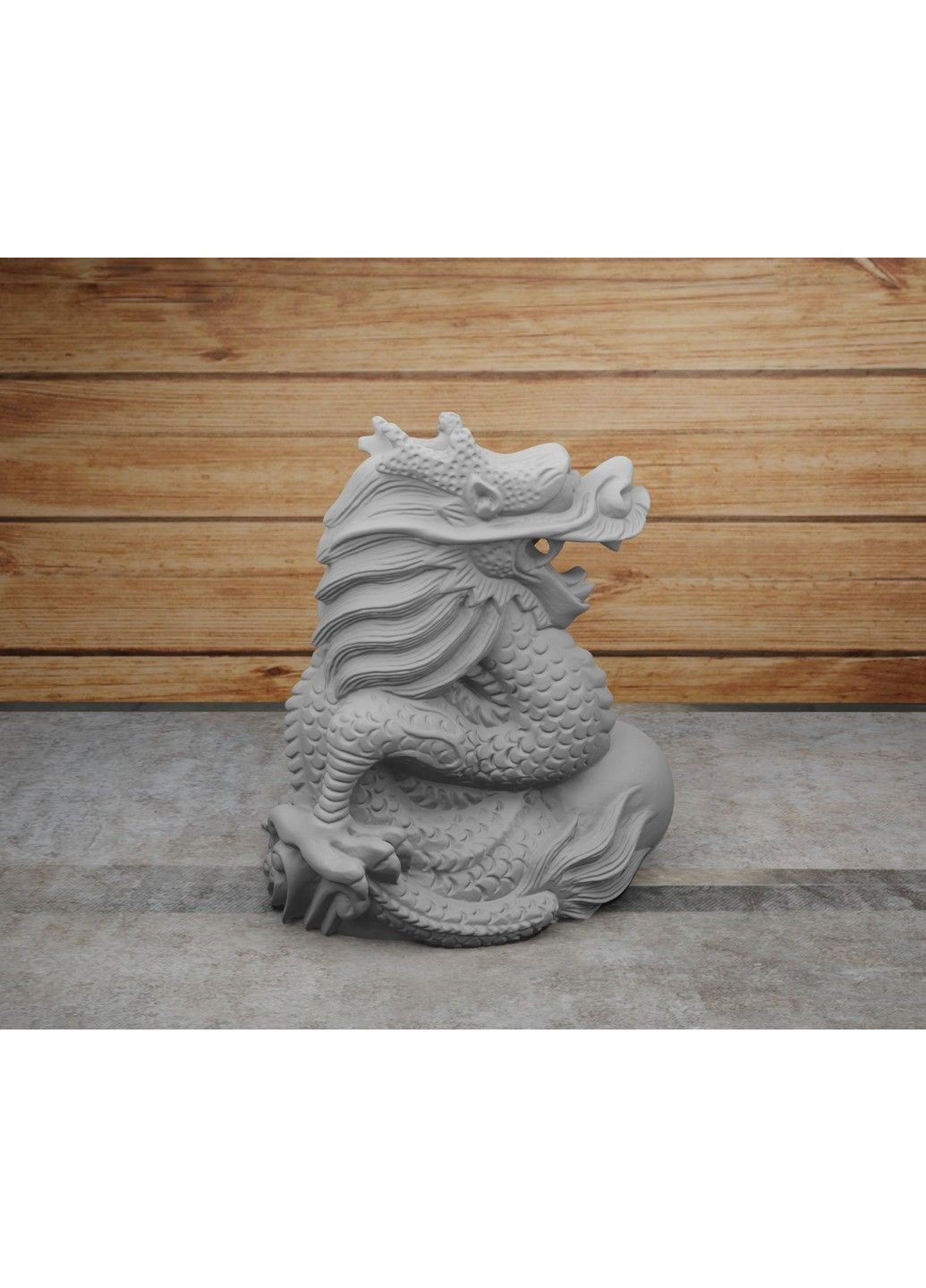 Статуетка дракона з кулею - яйцем. Символ 2024 року. Золотистий, 5 см ЗаСвіт (280940494)