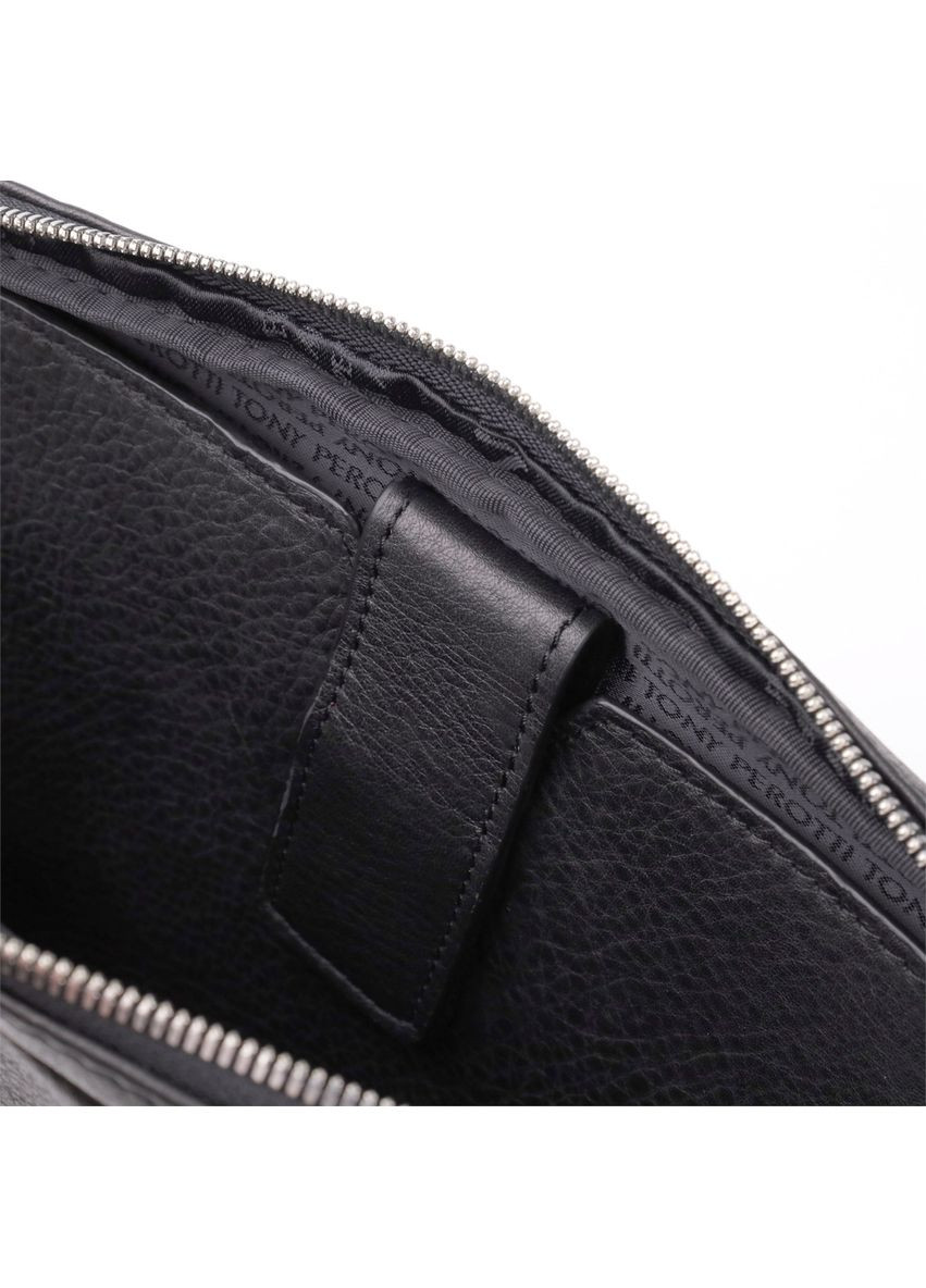 Мужская сумка для планшета из мягкой натуральной кожи 20846_1 (9594-28) nero Черный Tony Perotti (362046813)