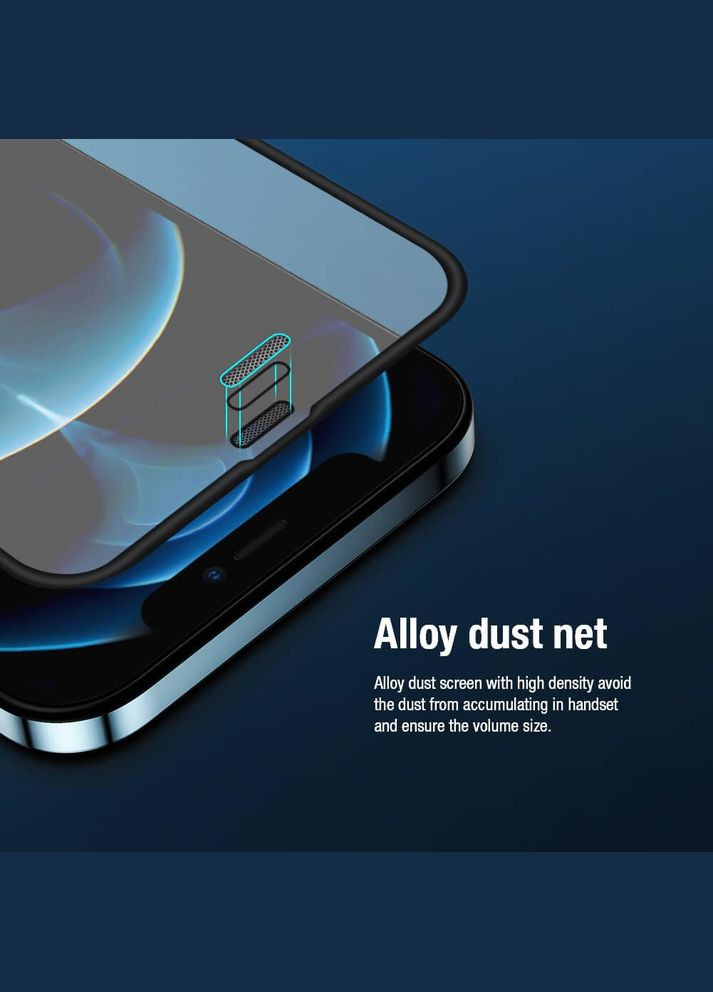 Защитное стекло PC Full Coverage Ultra Clear 5D для Apple iPhone 12/12 Pro 6.1'' Black (0.33 mm) Nillkin (324234702)