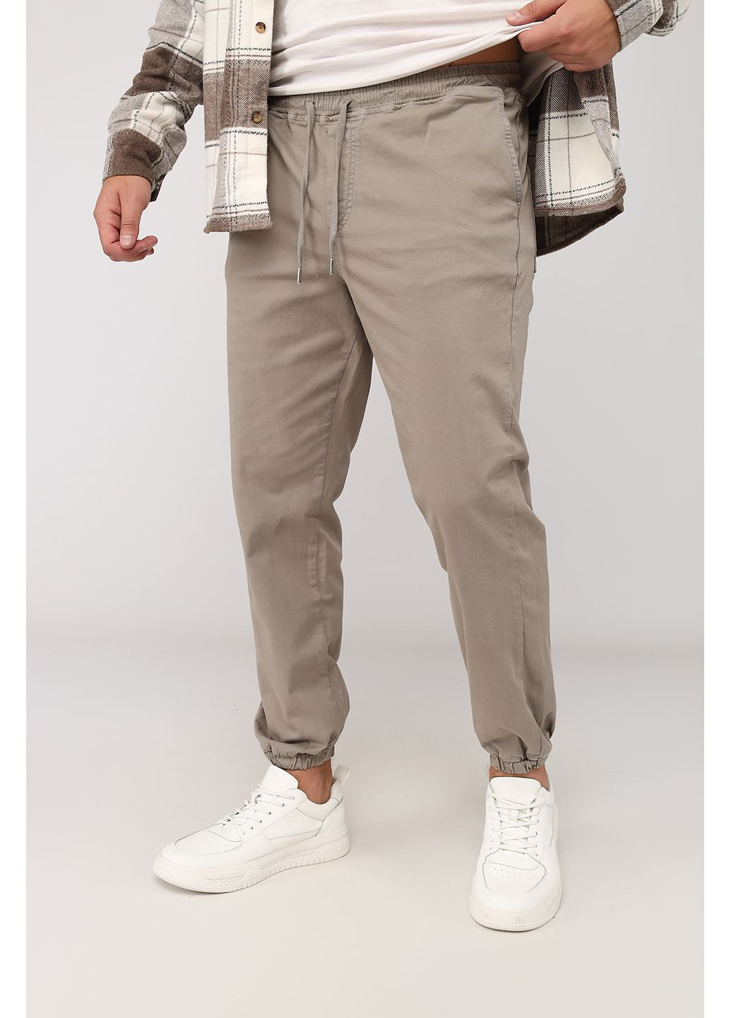 Джогери чоловічі колір хакі CB-00281915 Yuki (355183884)