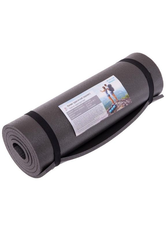 Каремат одношаровий TY-8784 180х50х1см сірий SP-Planeta (311202297)