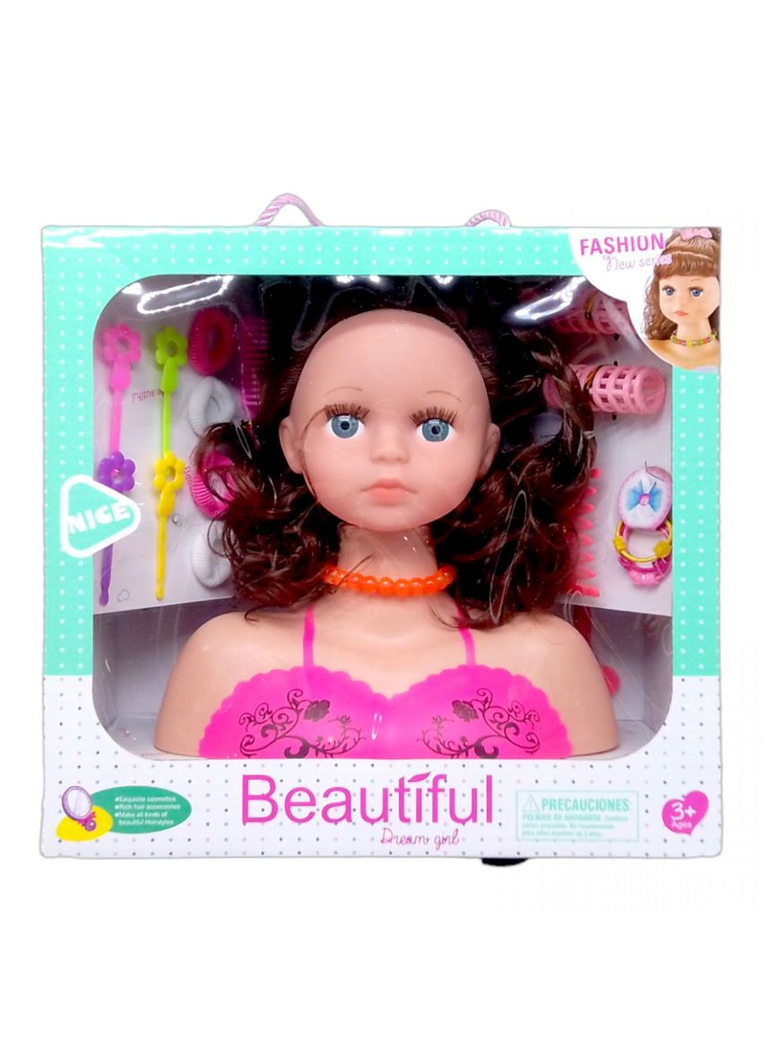Лялька-манекен для зачісок "Dream girl" (шатенка) MIC (292252638)
