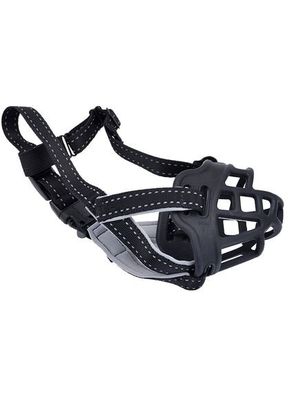 Намордник для собак Soft Basket Muzzle силикон 1 Черный (76484136054) Coastal (319322619)